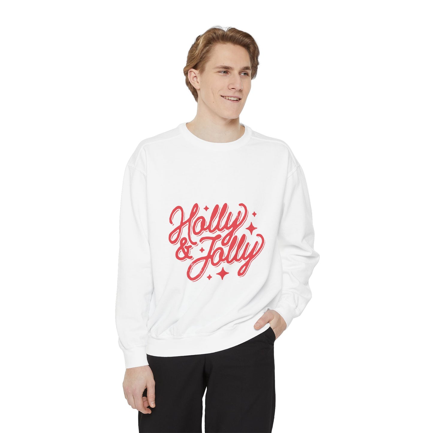 Holly + Jolly Adult Sweatshirt