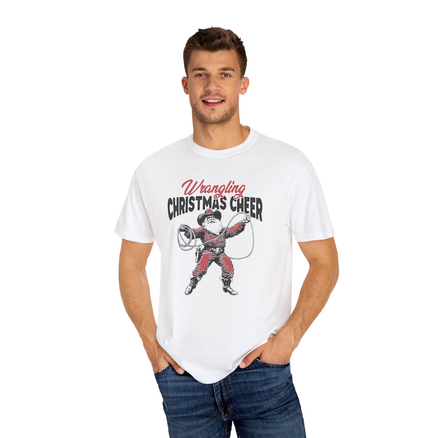 Wrangling Christmas Cheer Uni-Sex T-shirt
