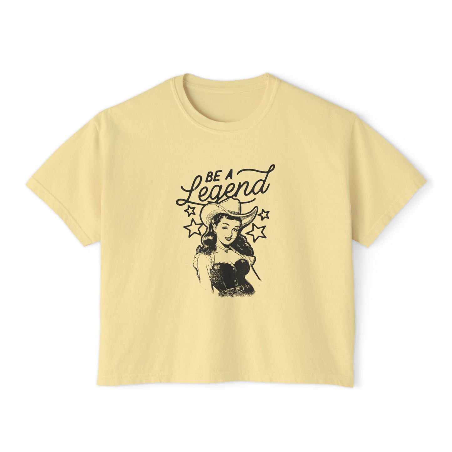 Be A Legend Boxy Tee