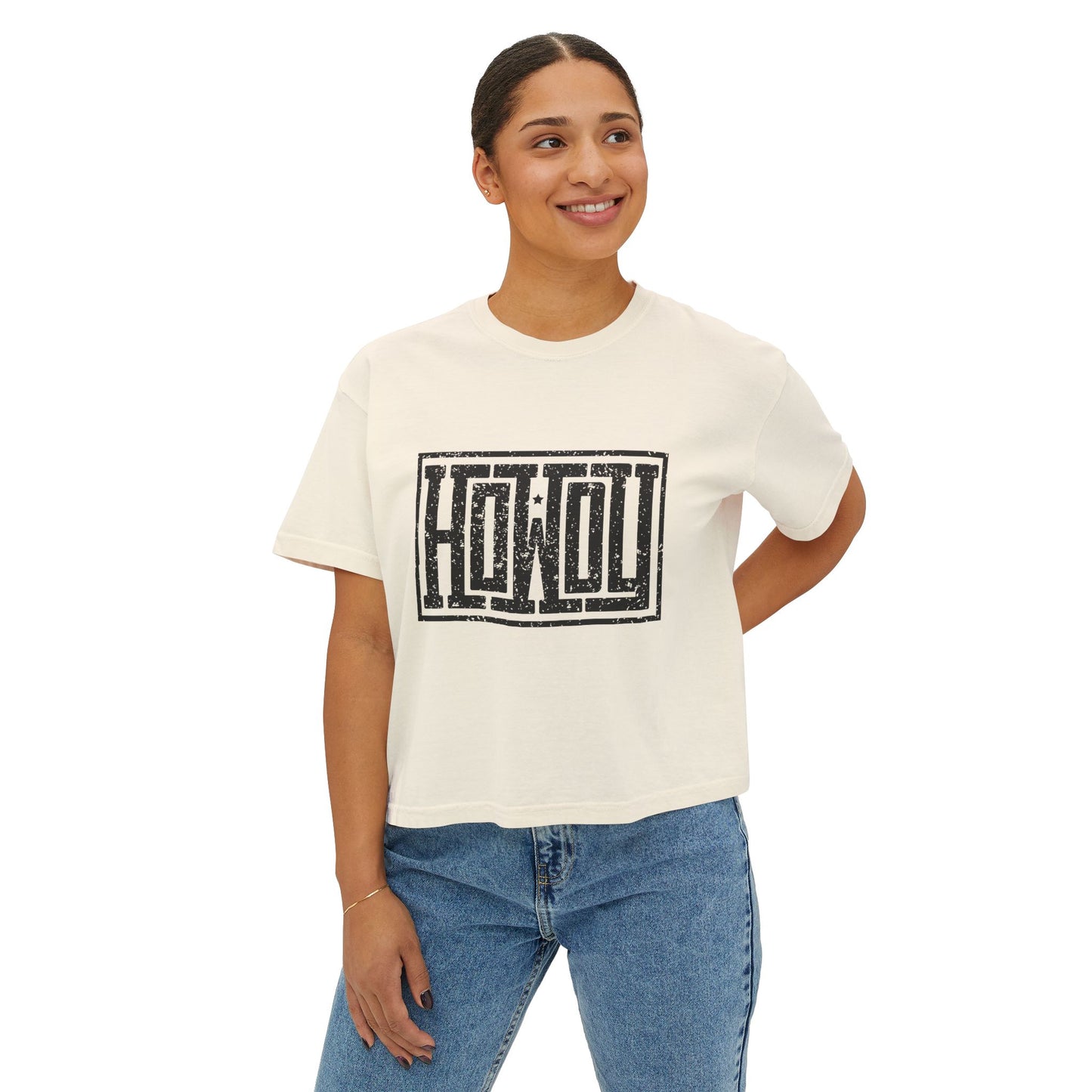 Howdy Boxy Tee