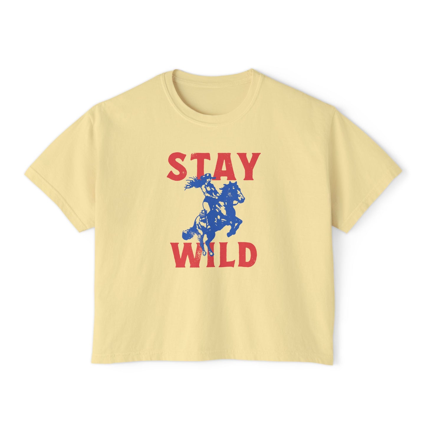 Stay Wild Boxy Tee