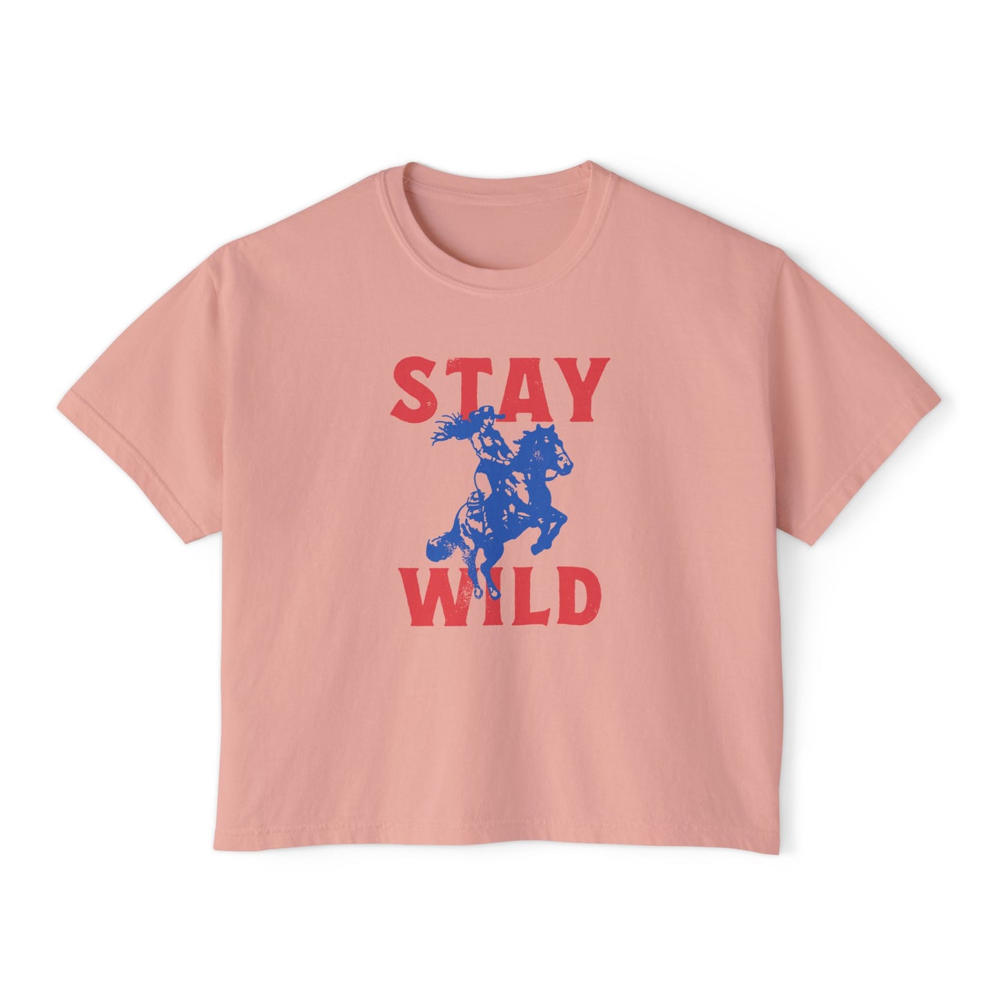 Stay Wild Boxy Tee