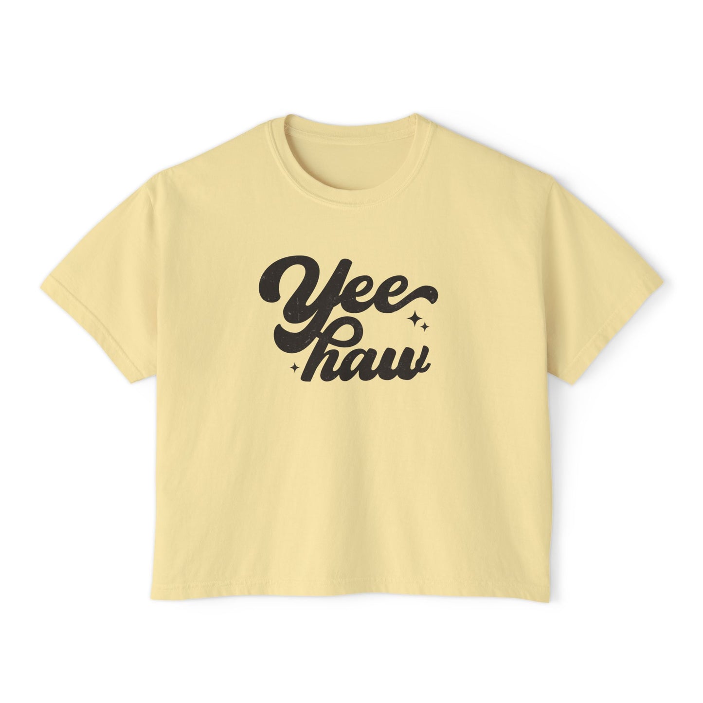 Yeehaw Boxy Tee