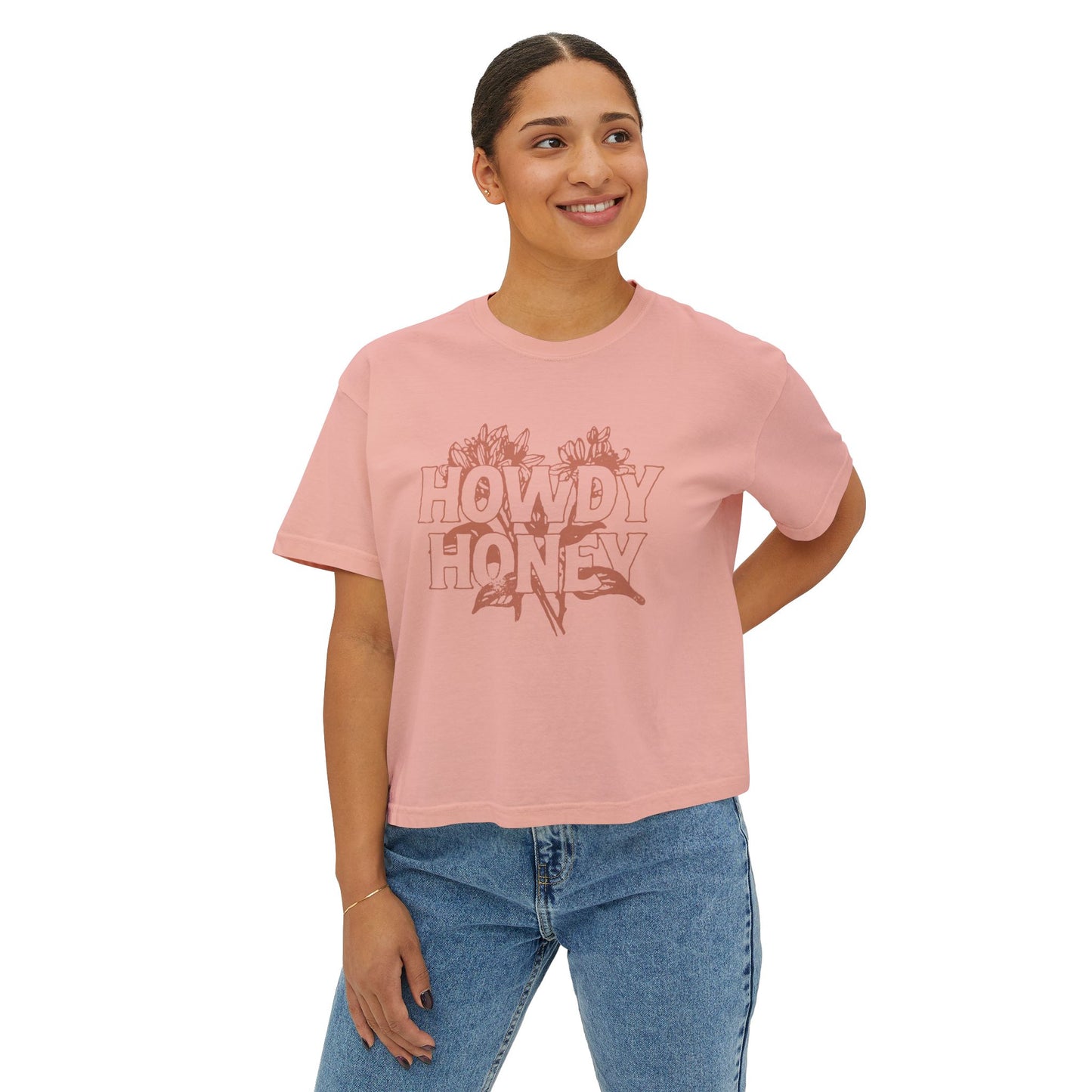 Howdy Honey Boxy Tee