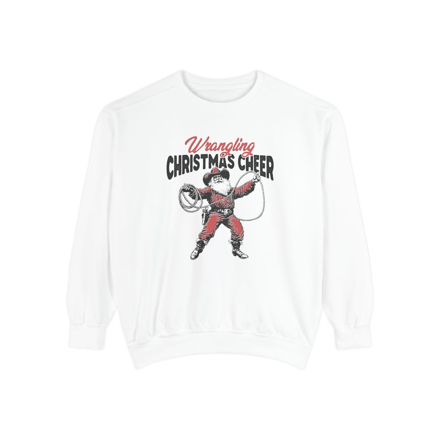 Wrangling Christmas Cheer Adult Sweatshirt