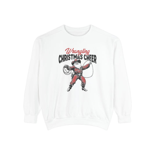 Wrangling Christmas Cheer Adult Sweatshirt