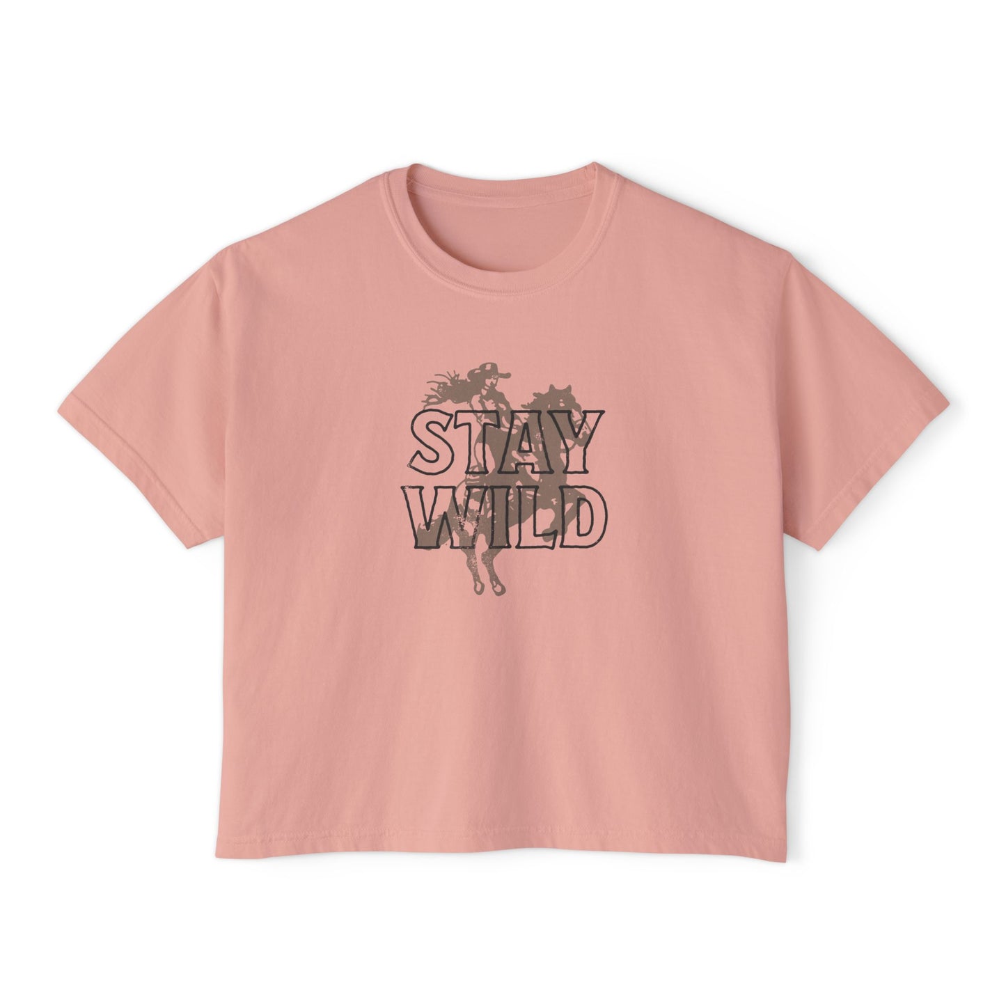 Stay Wild Boxy Tee