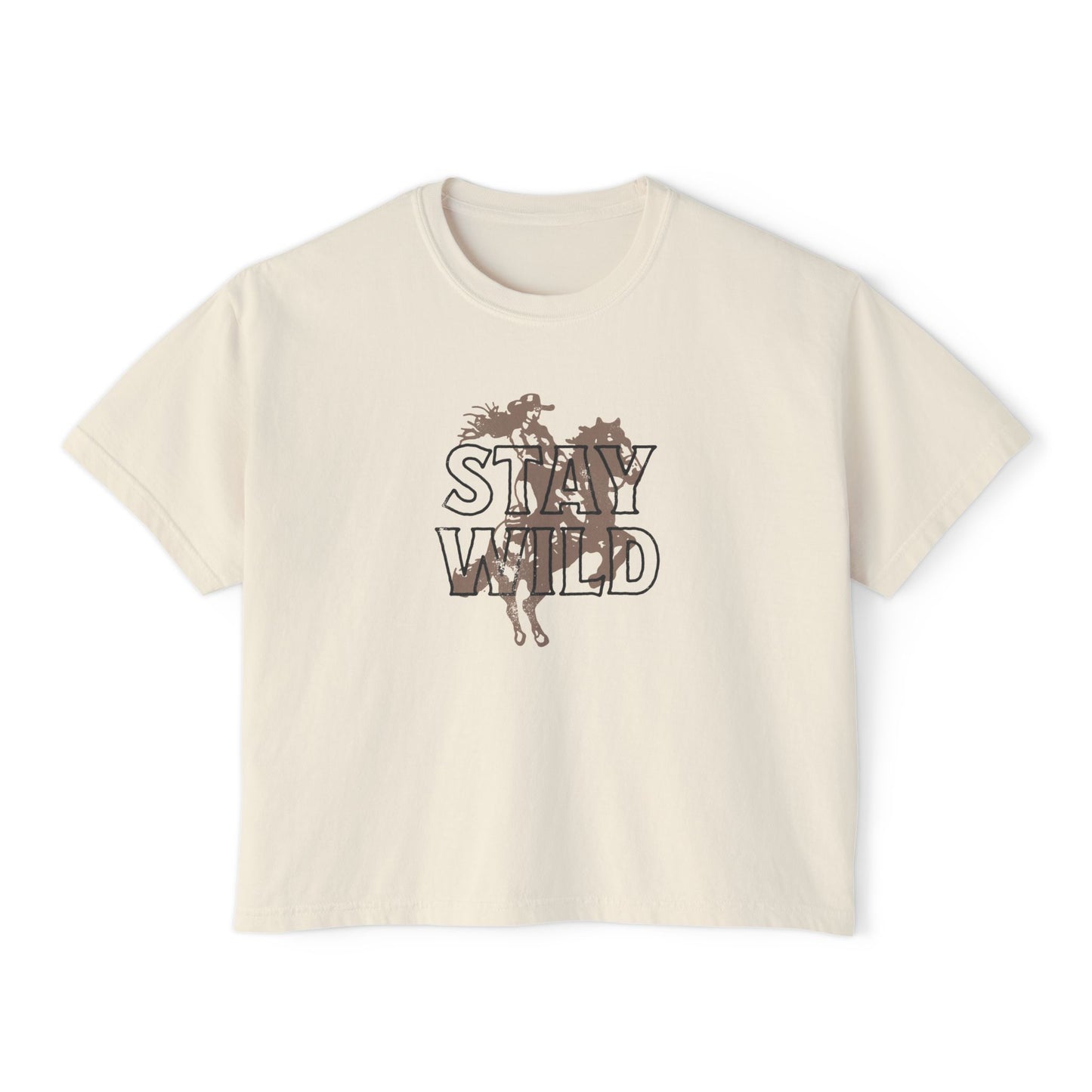 Stay Wild Boxy Tee