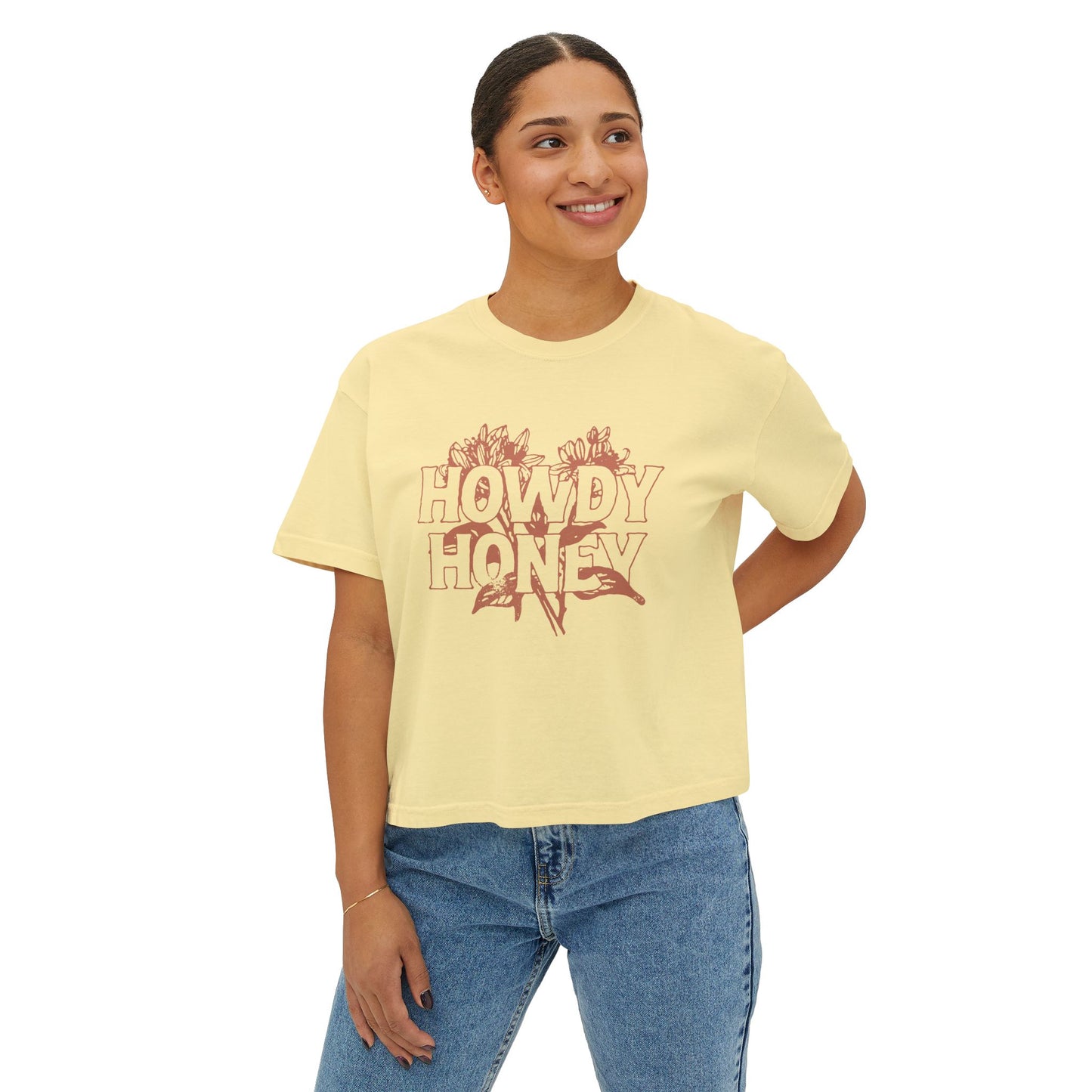 Howdy Honey Boxy Tee