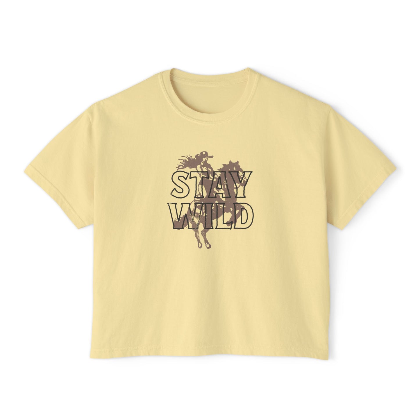 Stay Wild Boxy Tee