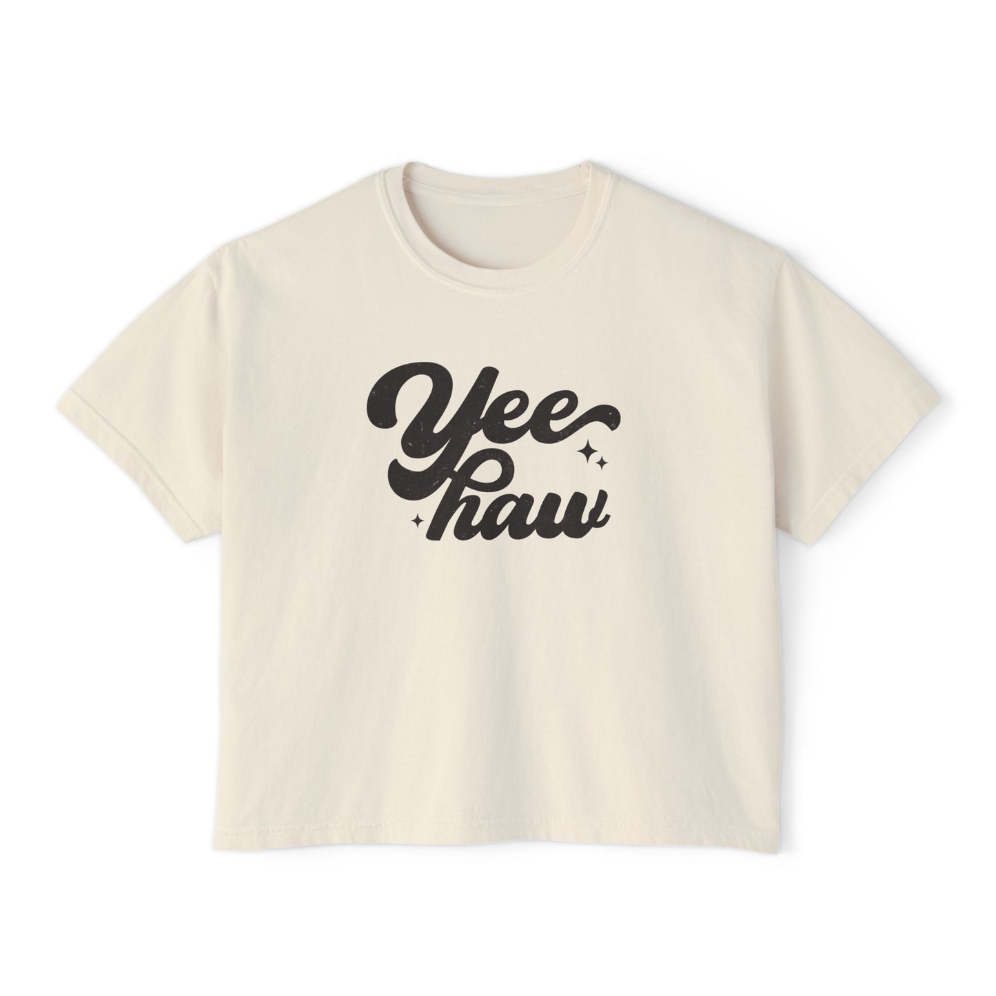 Yeehaw Boxy Tee