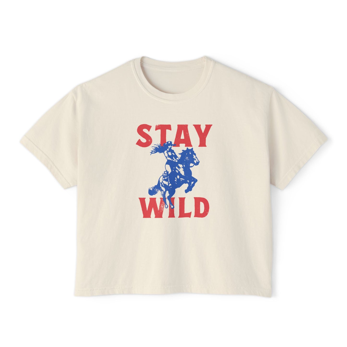 Stay Wild Boxy Tee